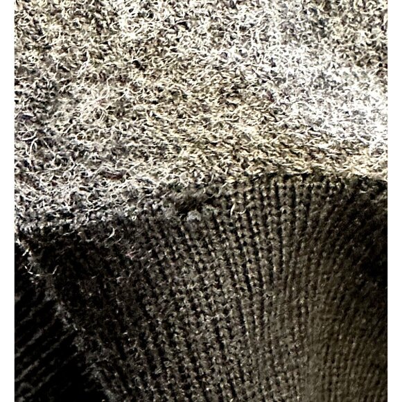 Michael Kors Mens Sweater Extra Fine Merino Wool Preppy Pullover Gray Size Large - Picture 8 of 10